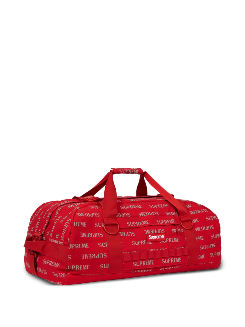 Supreme Duffeltas met logoprint Rood