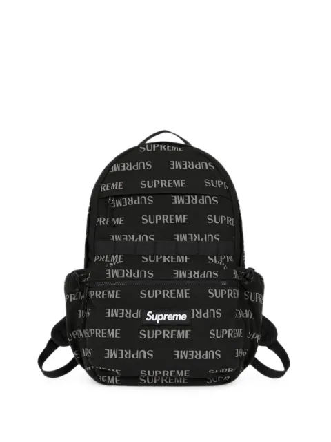 Supreme logo-print backpack bag
