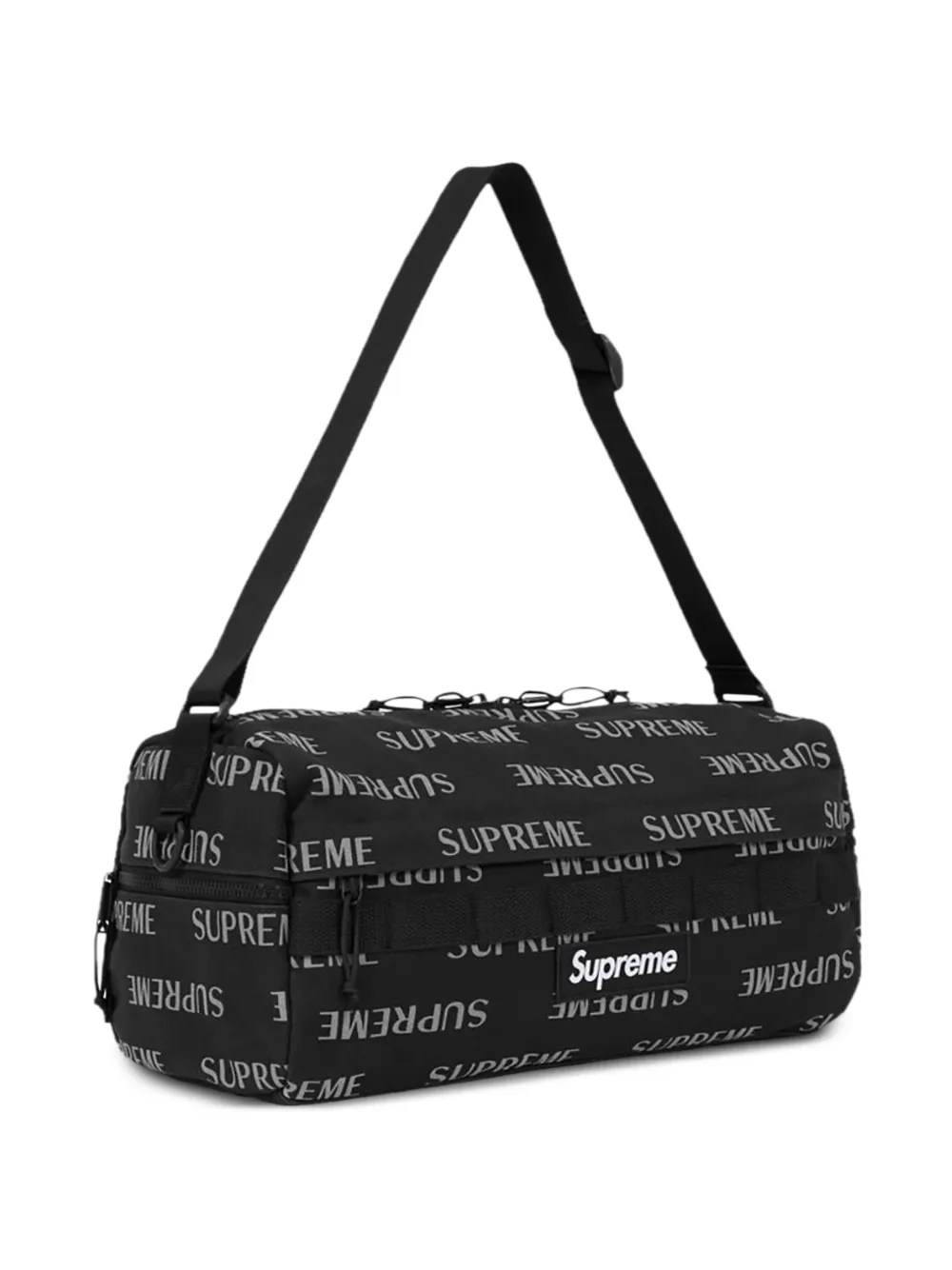 Supreme Cargo tas met logoprint Zwart