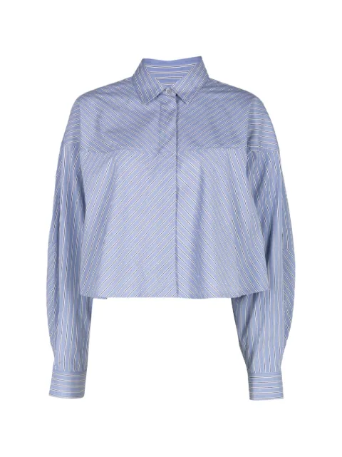 AGOLDE Agnes striped shirt