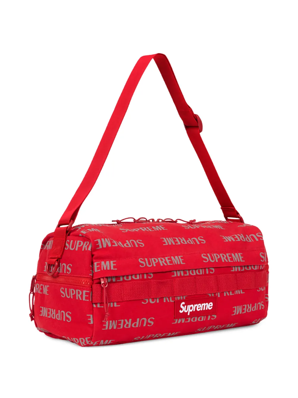Supreme Cargo tas met logoprint Rood