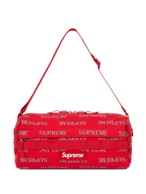 ⭐︎Supremeロゴ⭐︎ショルダーバッグ Supreme ロゴ ショルダーバッグ | ブルー | FARFETCH JP