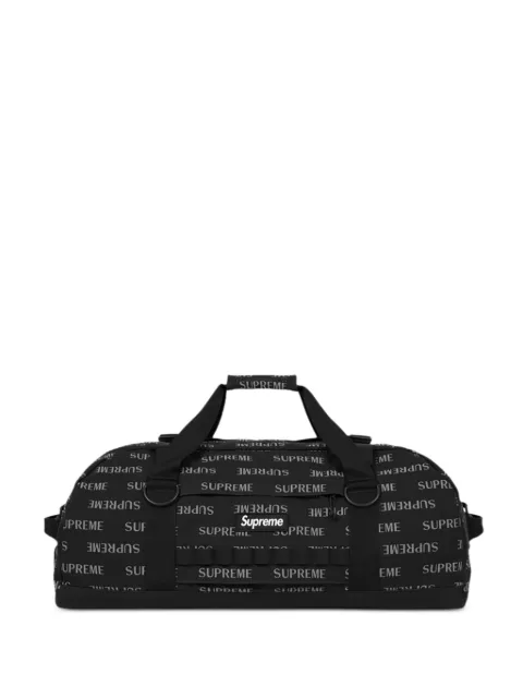 Supreme logo-print duffle bag