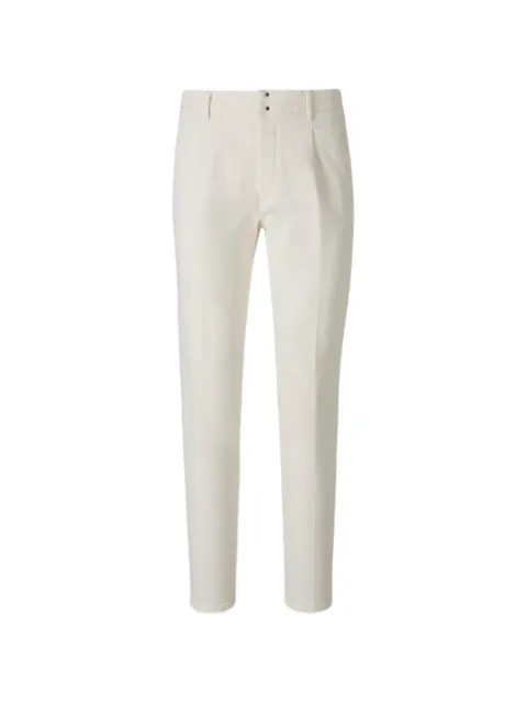 Incotex pleated straight-leg trousers