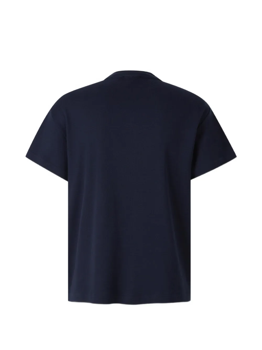 Jil Sander dot-embroidery T-shirt Blauw