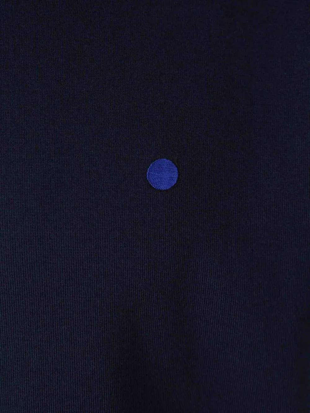 Jil Sander dot-embroidery T-shirt Blauw