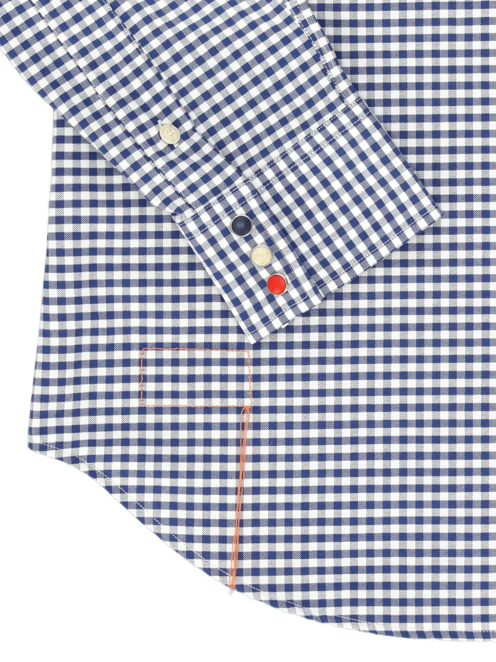 Fortela Smith overhemd met gingham-ruit Blauw