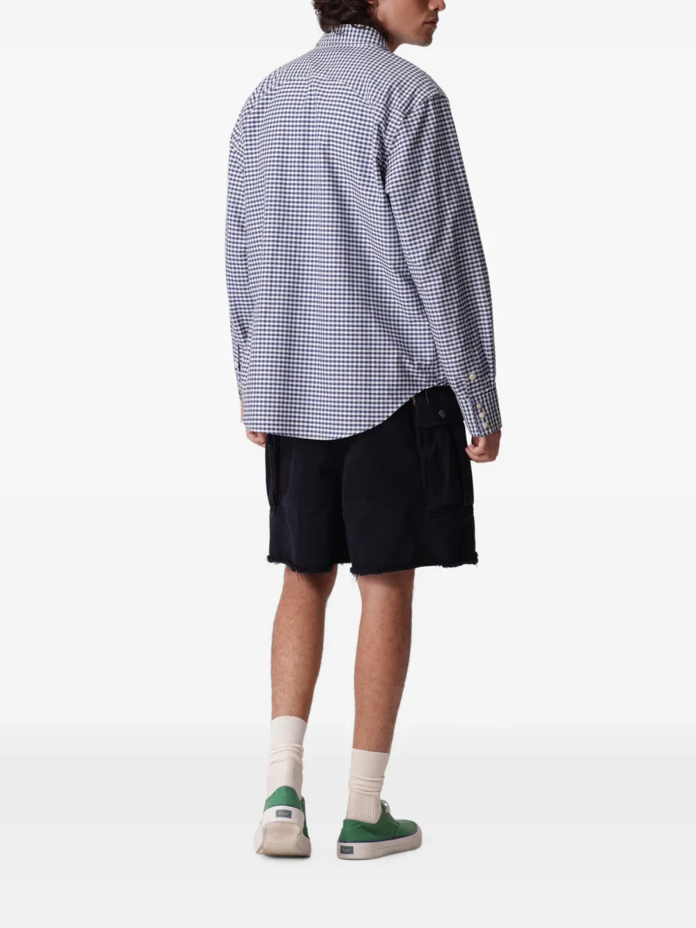 Fortela Smith overhemd met gingham-ruit Blauw