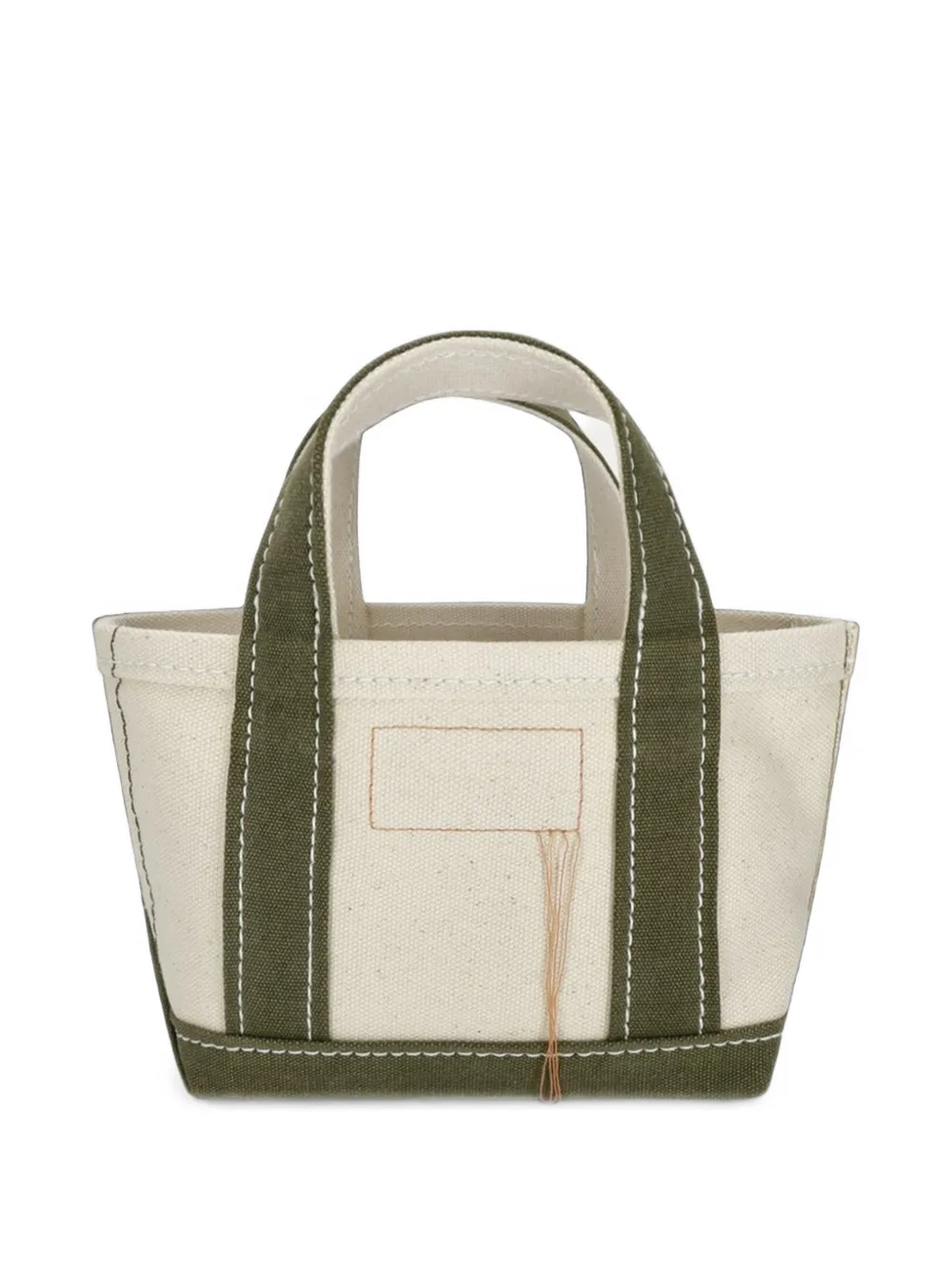 Fortela mini cabas Aly en toile - Blanc Fortela mini cabas Aly en toile - Blanc