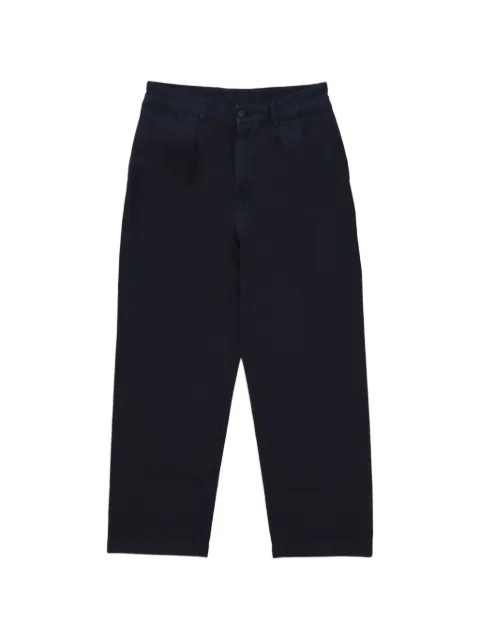 Fortela Newyork pleated cotton-canvas chino trousers