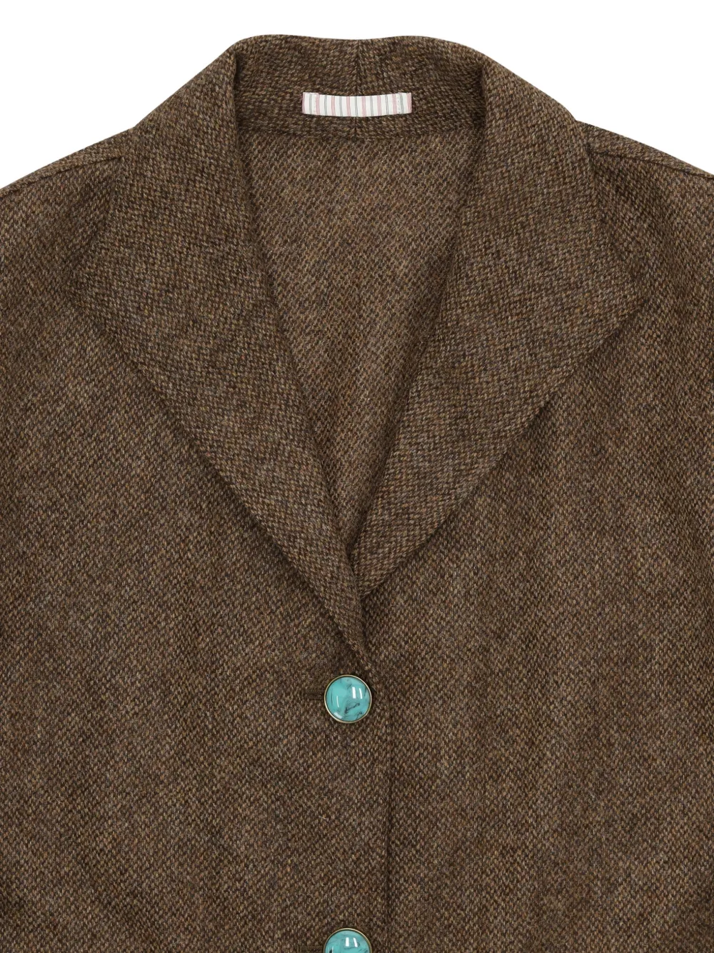 Fortela Scotland Virgin Wool Jacket in Brown, view 3