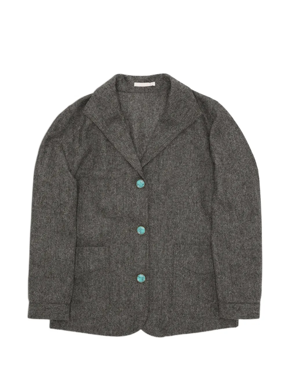 Fortela Scotland patch-pocket blazer - Grigio