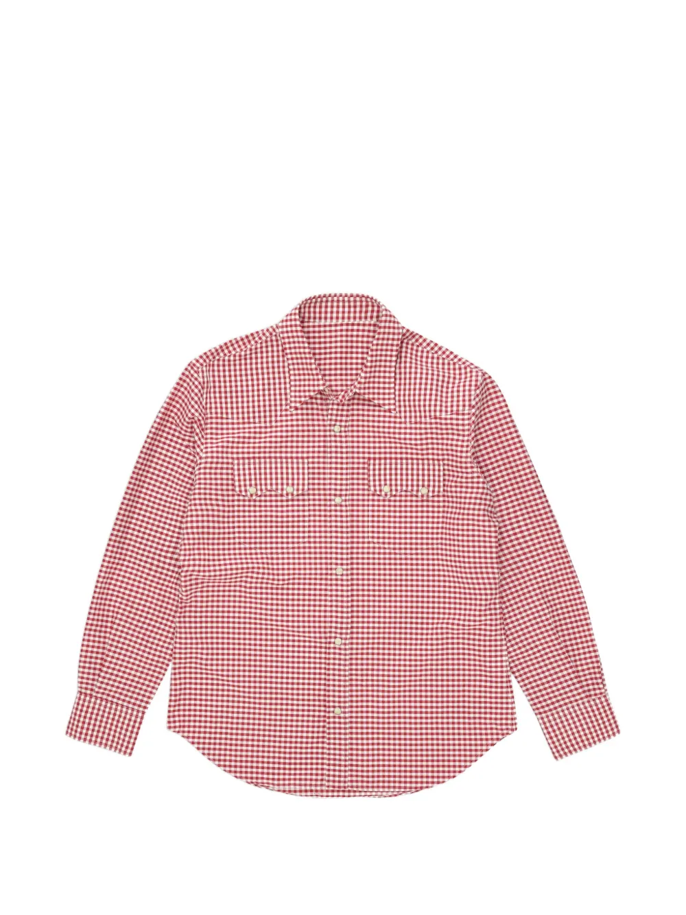 Fortela Smith gingham cotton shirt - Rouge Fortela Smith gingham cotton shirt - Rouge