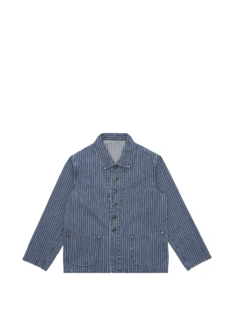 Fortela Clays pinstripe denim jacket