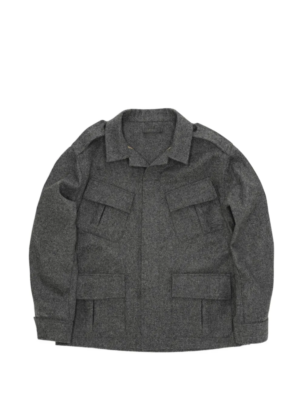Fortela Creek Melton wool jacket - Gris Fortela Creek Melton wool jacket - Gris