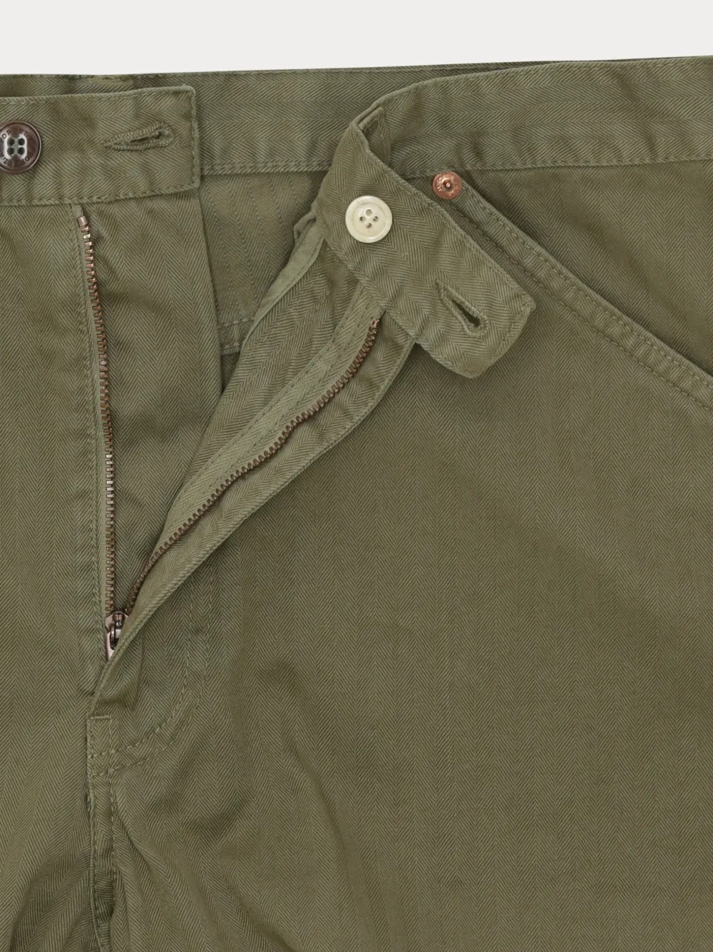 Fortela McQueen katoenen broek Groen