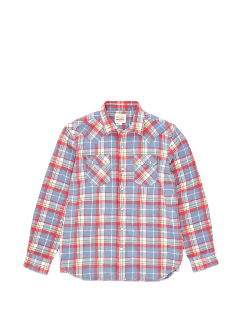 Fortela Josh checked cotton shirt