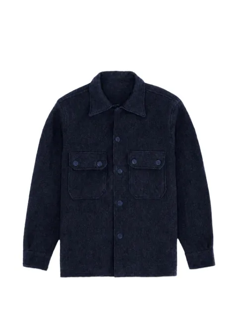 Fortela Jaqueta overshirt Pepper de lã