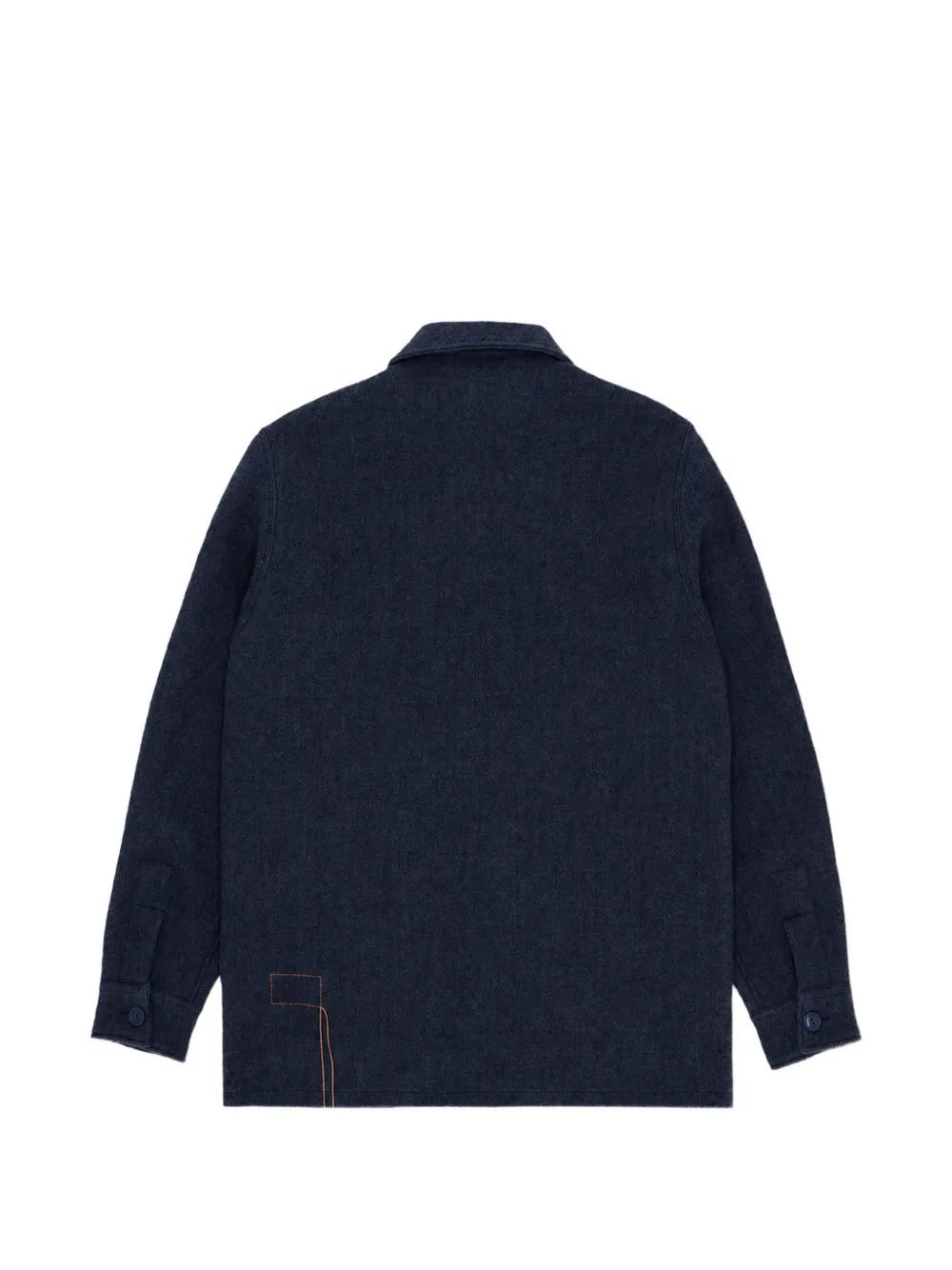 Fortela Pepper wollen shirtjack Blauw