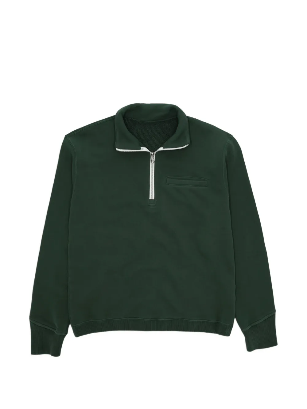 Fortela Princeton zip-fastening sweater - Vert Fortela Princeton zip-fastening sweater - Vert