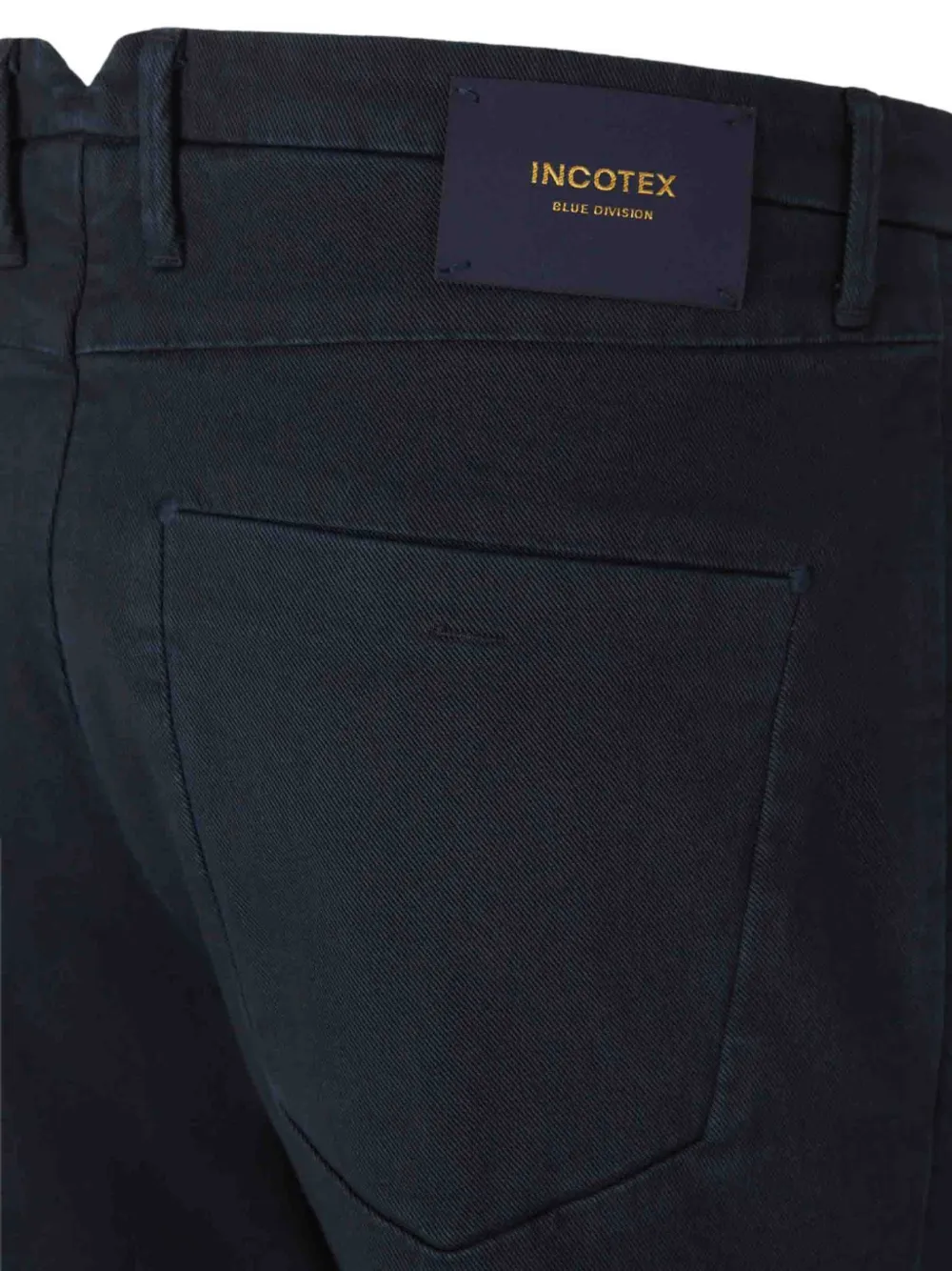 Incotex Blue Division plooibroek Blauw