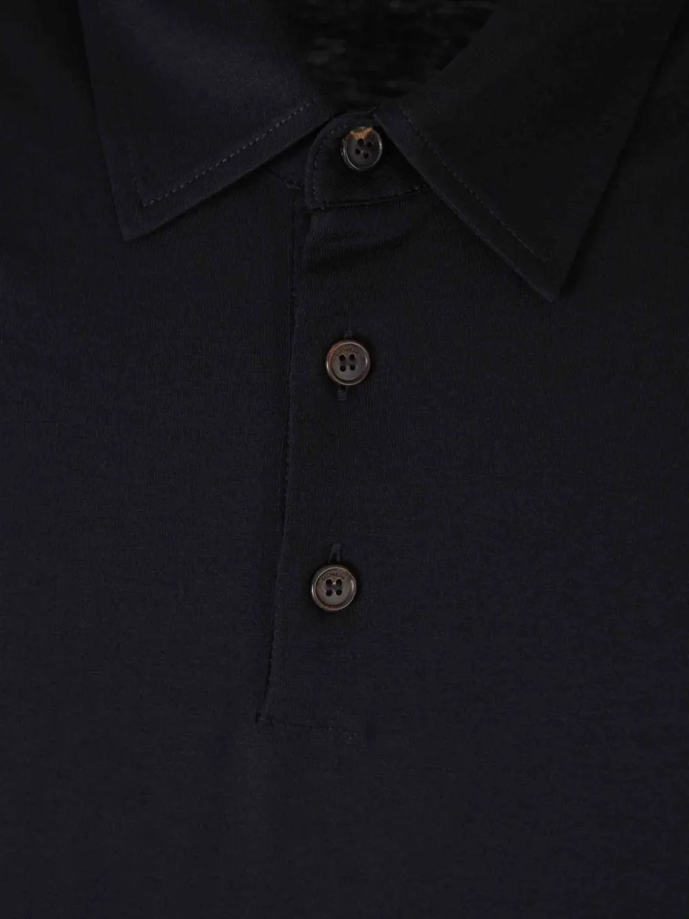Zanone Poloshirt met lange mouwen Blauw