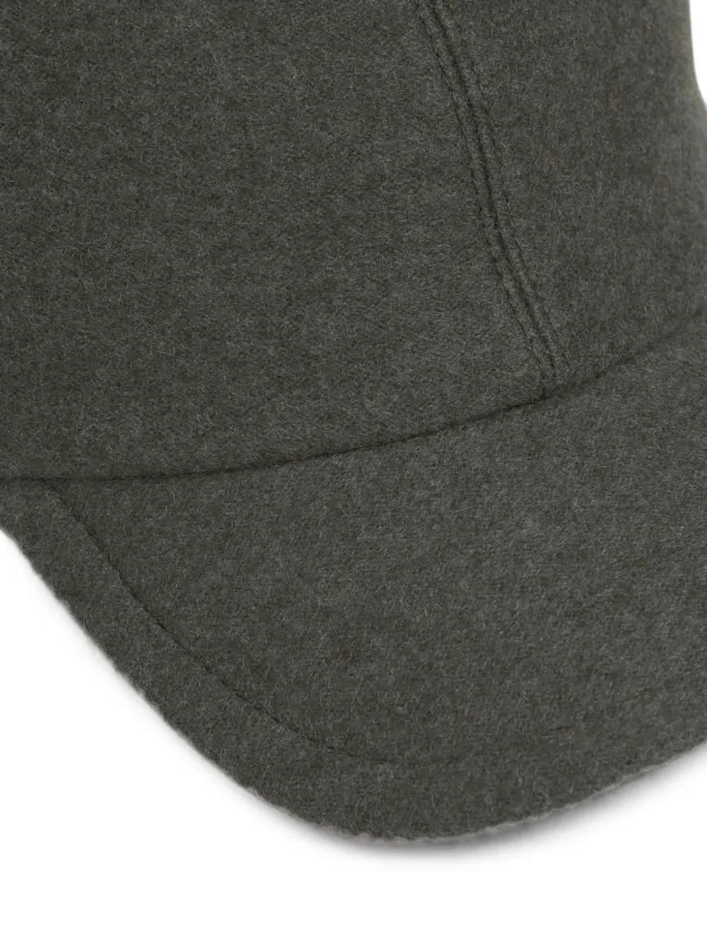 Fedeli cashmere baseball cap Groen
