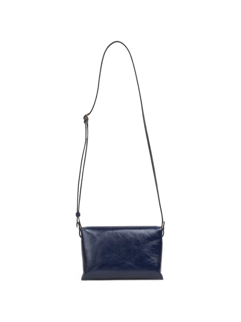 Wandler Ida Trio leren mini-schoudertas Blauw