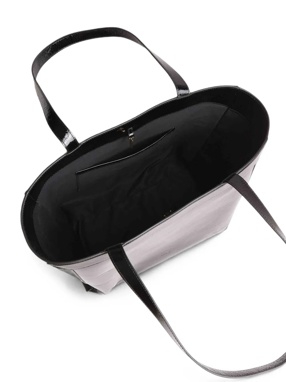 Wandler Ida shopper van gekreukt leer Zwart