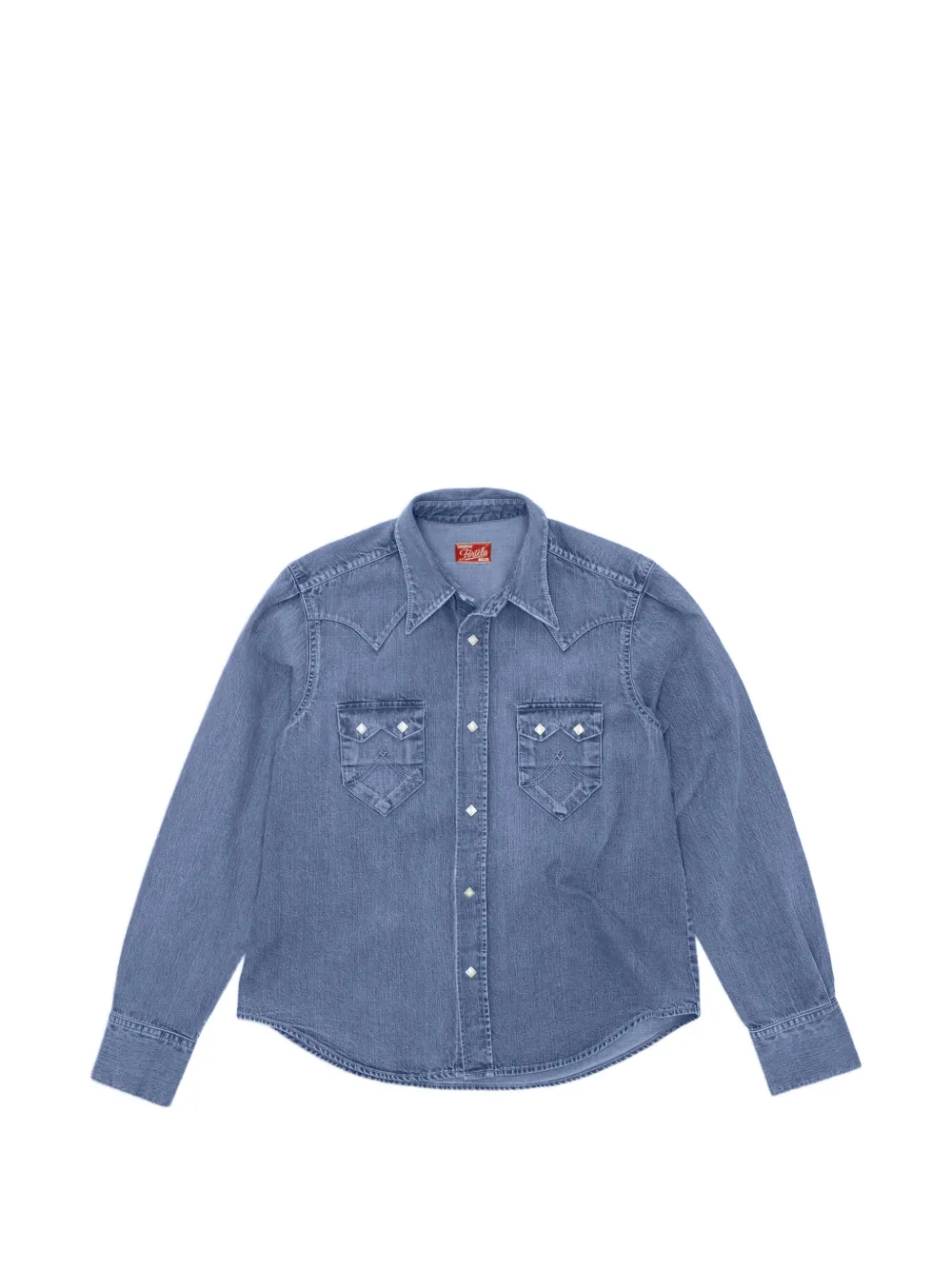 Fortela Redford western denim shirt - Blau