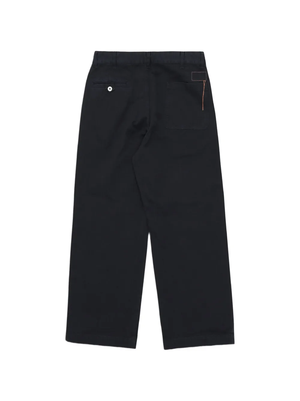 Fortela Silver katoenen broek met visgraatpatroon Blauw