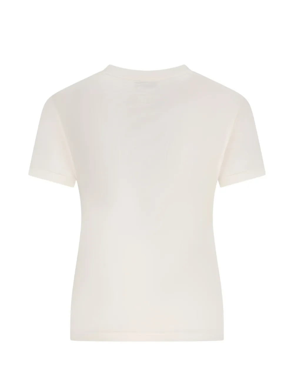 Magda Butrym T-shirt met ronde hals Wit
