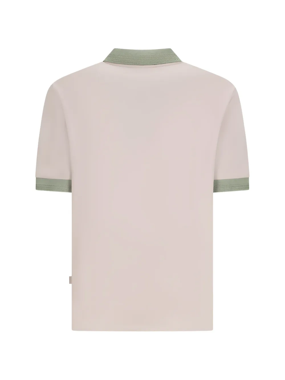 Lardini contrast-trim chest-pocket polo shirt Roze