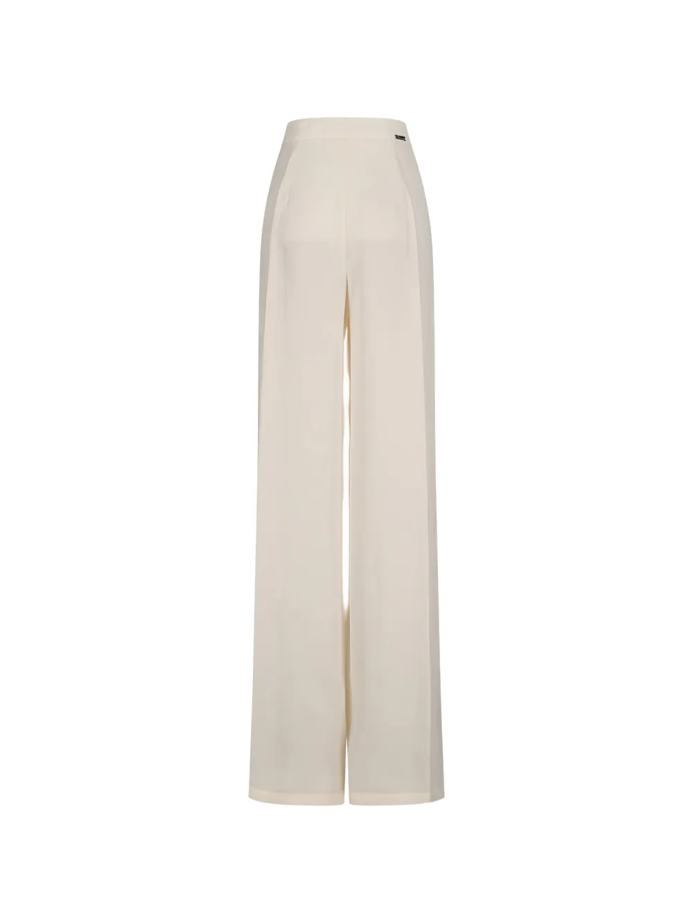 Blumarine pleated wide-leg trousers Beige