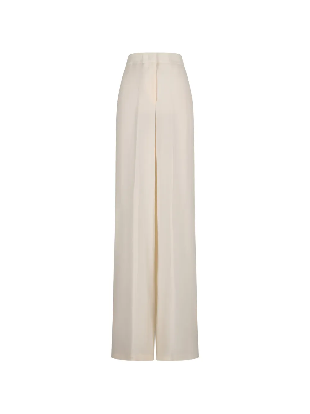 Blumarine pleated wide-leg trousers Beige