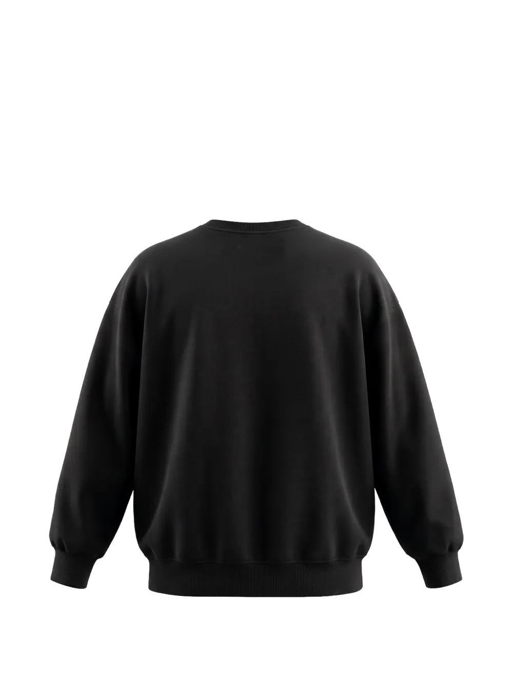 Barrow kids Sweater met print en ronde hals Zwart