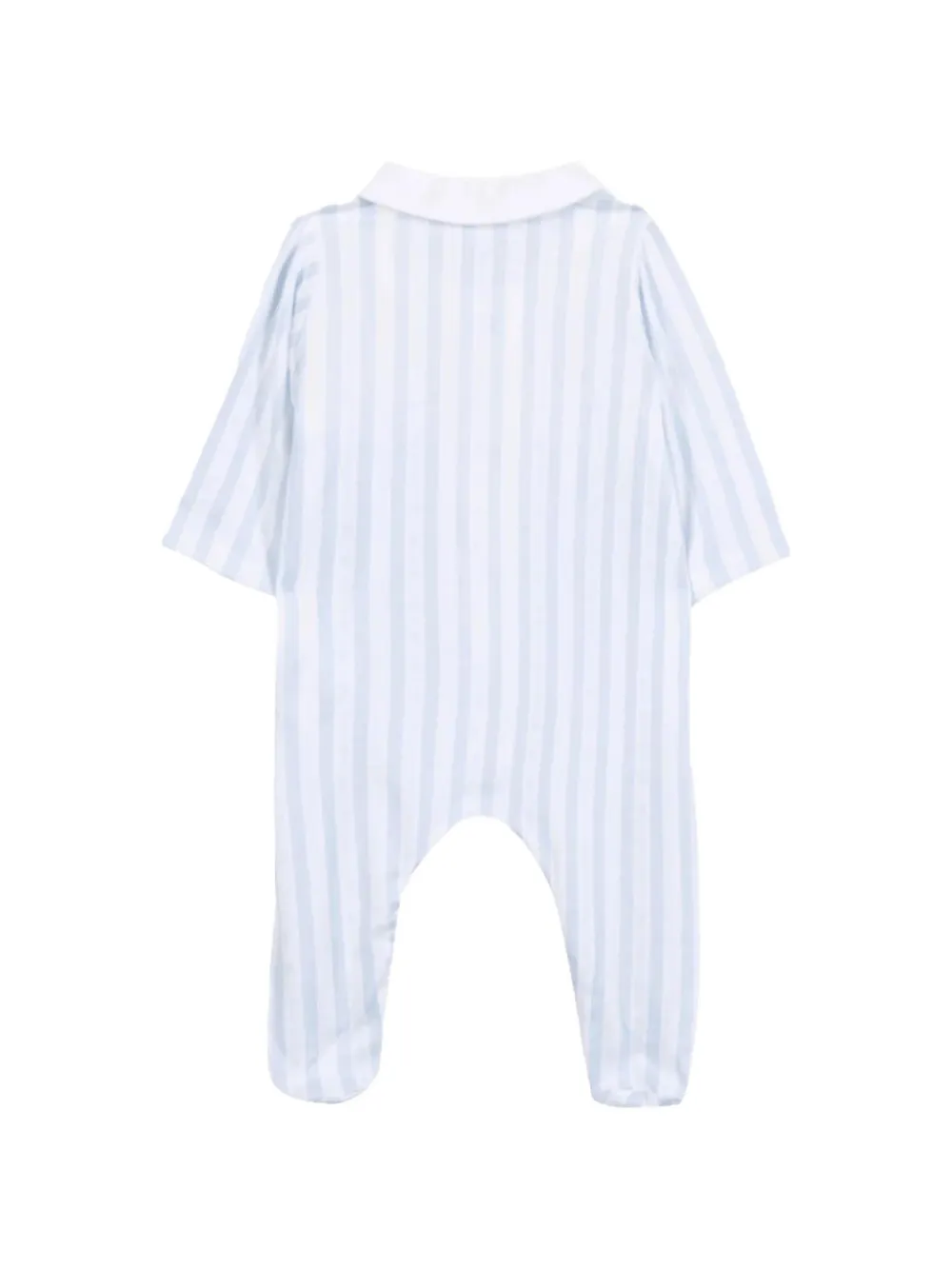 Tartine Et Chocolat Pyjama met geborduurde strepen Wit