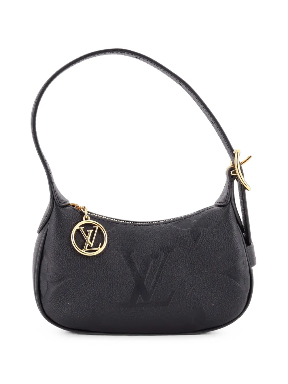 Louis Vuitton Pre-Owned Moon Shoulder Bag Monogram Empreinte Giant Mini hobo bag - Nero