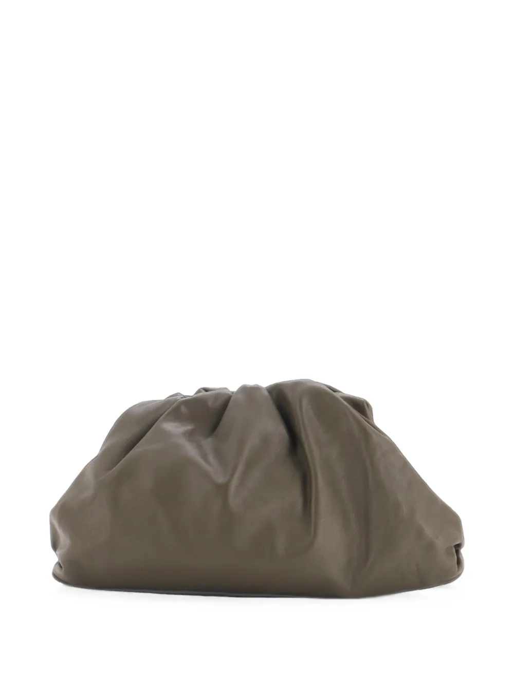 Bottega Veneta Pre-Owned The Pouch Leather Teen clutch bag - Verde