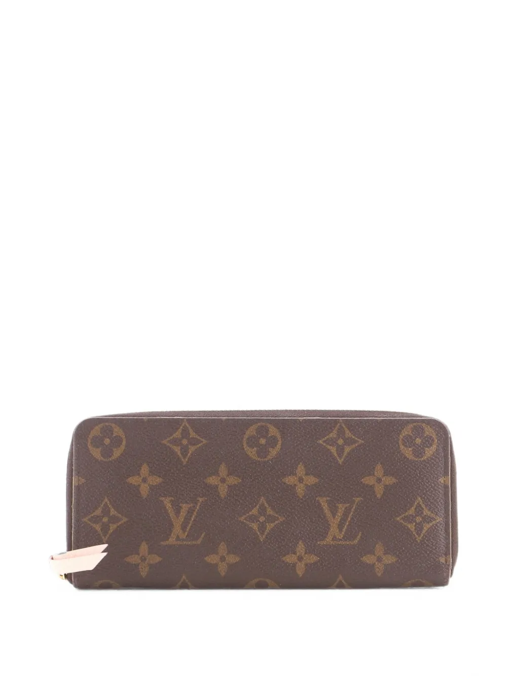 Louis Vuitton Pre-Owned Portafoglio Clémence in tela con monogramma - Marrone