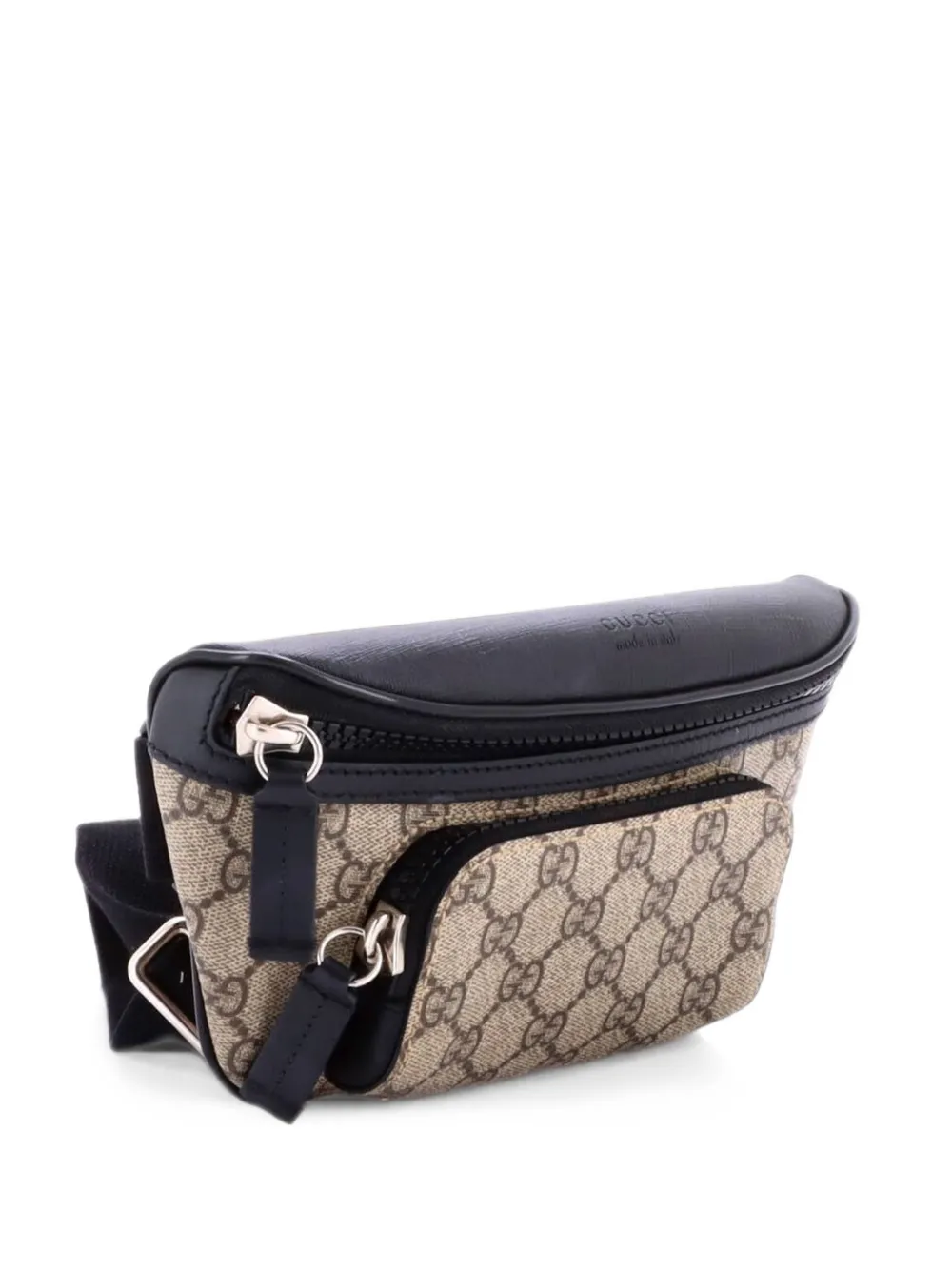 Gucci Pre-Owned Eden Waist Bag GG Coated Canvas Medium belt bag - Nero