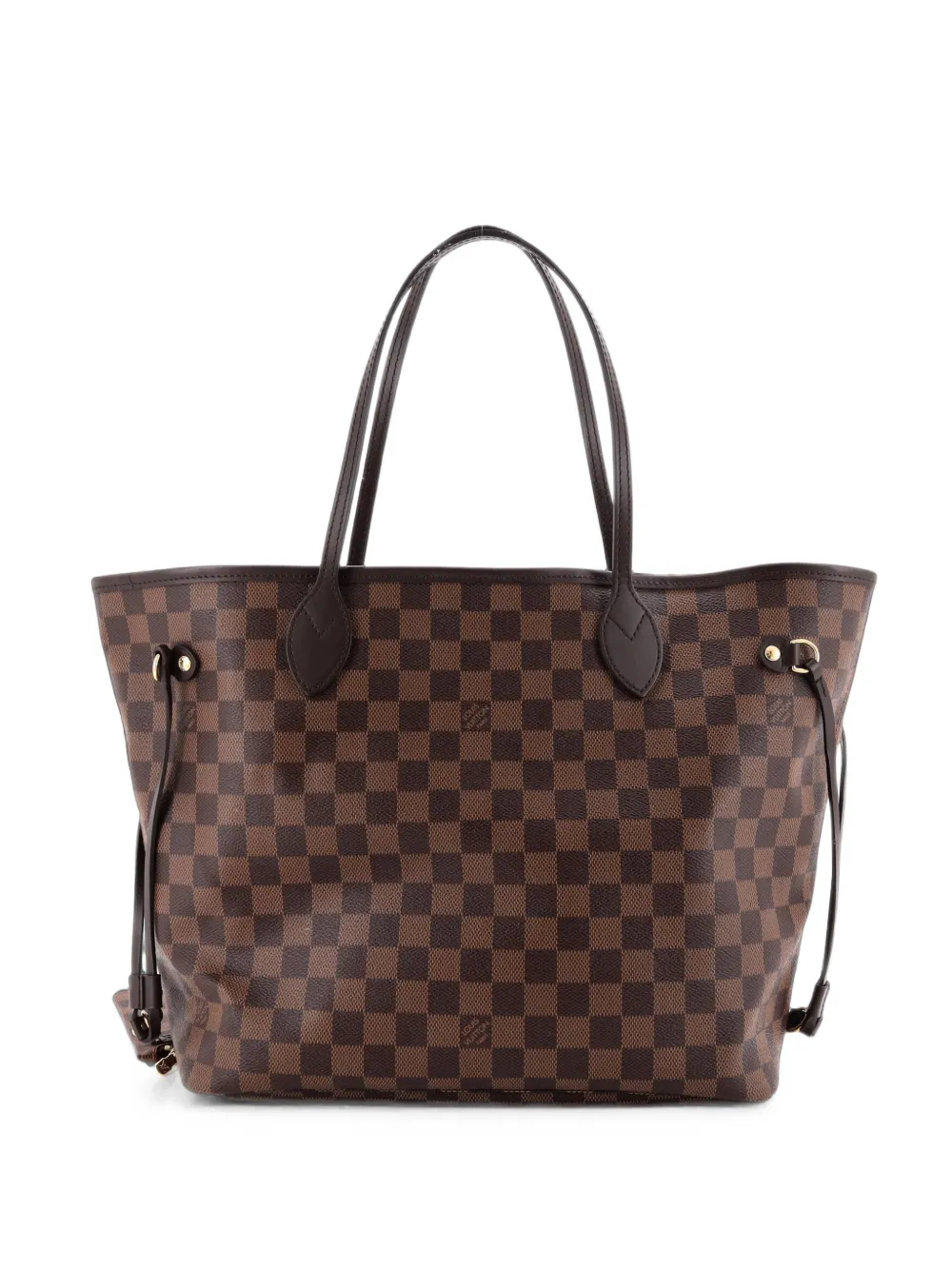 Louis Vuitton Pre-Owned Borsa tote Neverfull NM MM in tela Damier - Marrone