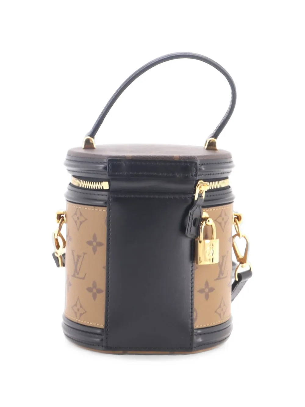 Louis Vuitton Pre-Owned Cannes Satchel-Tasche aus Canvas mit Reverse Monogramm - Braun