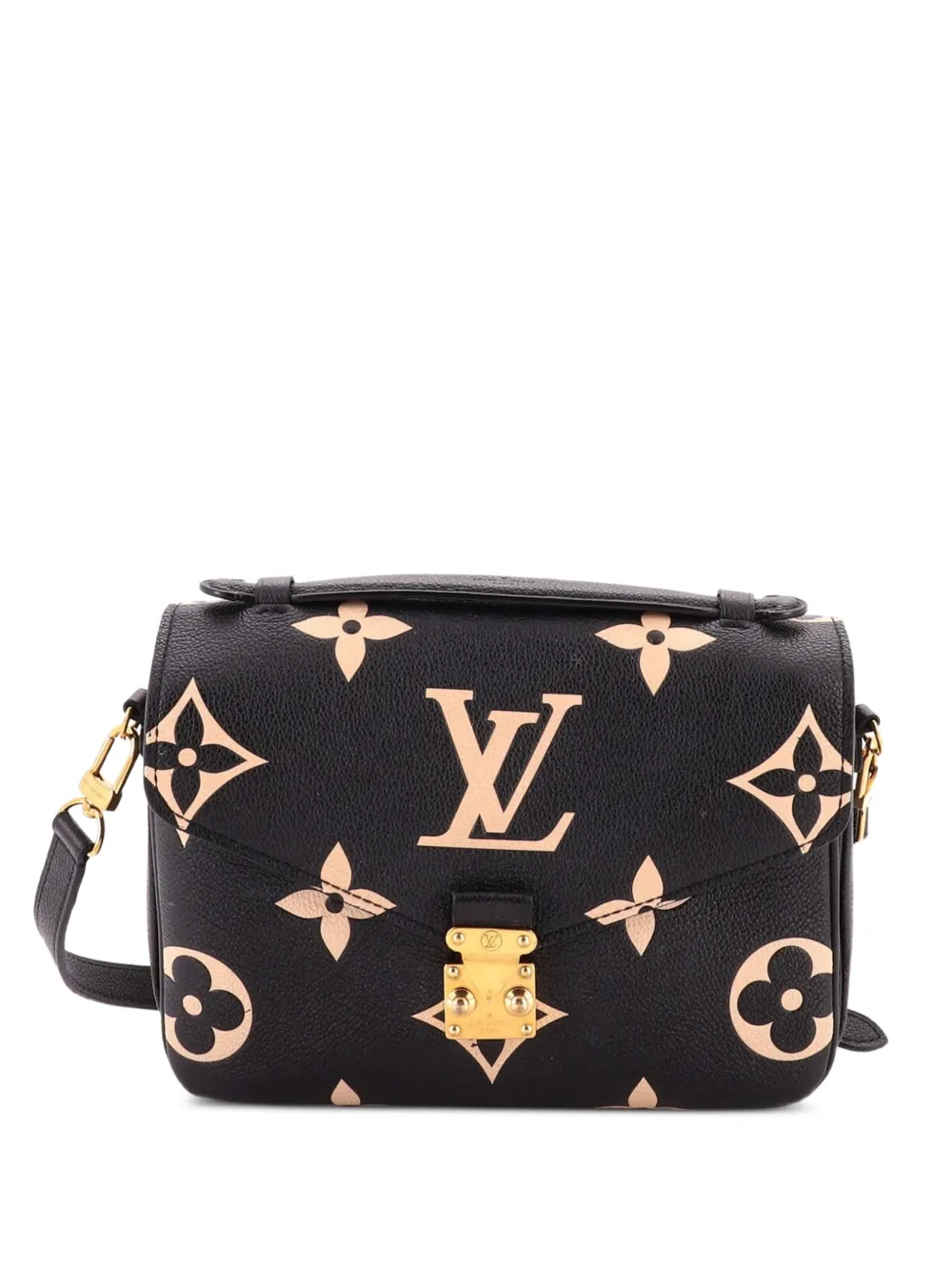 Louis Vuitton Pre-Owned Pochette Metis Bicolor Monogram Empreinte Giant crossbody bag - Black