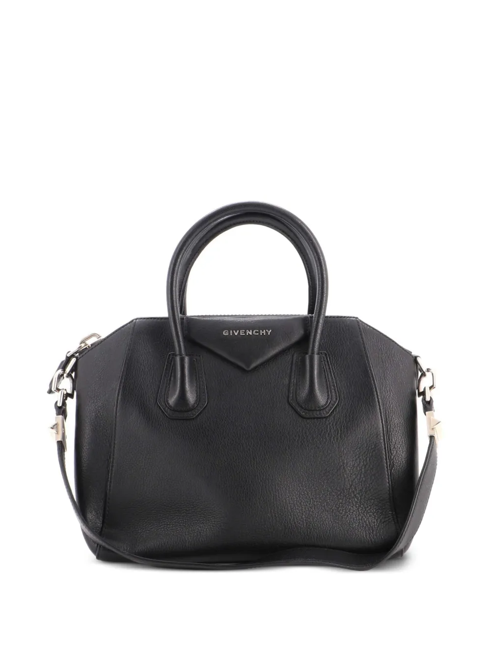 Givenchy Pre-Owned Borsa a tracolla Antigona piccola in pelle - Nero