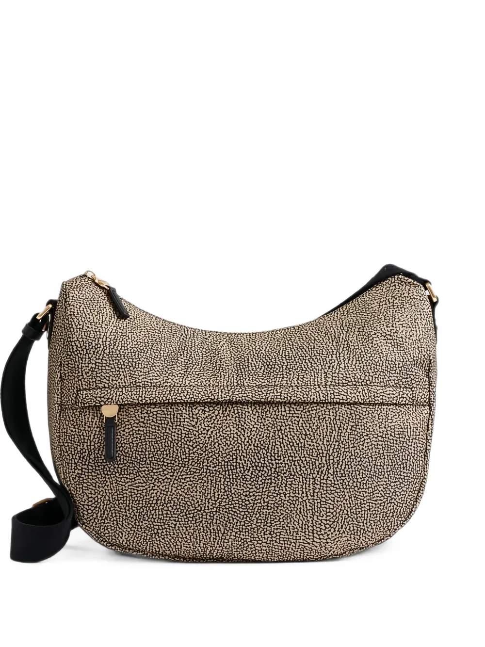 Borbonese B-Club Luna partridge-print shoulder bag