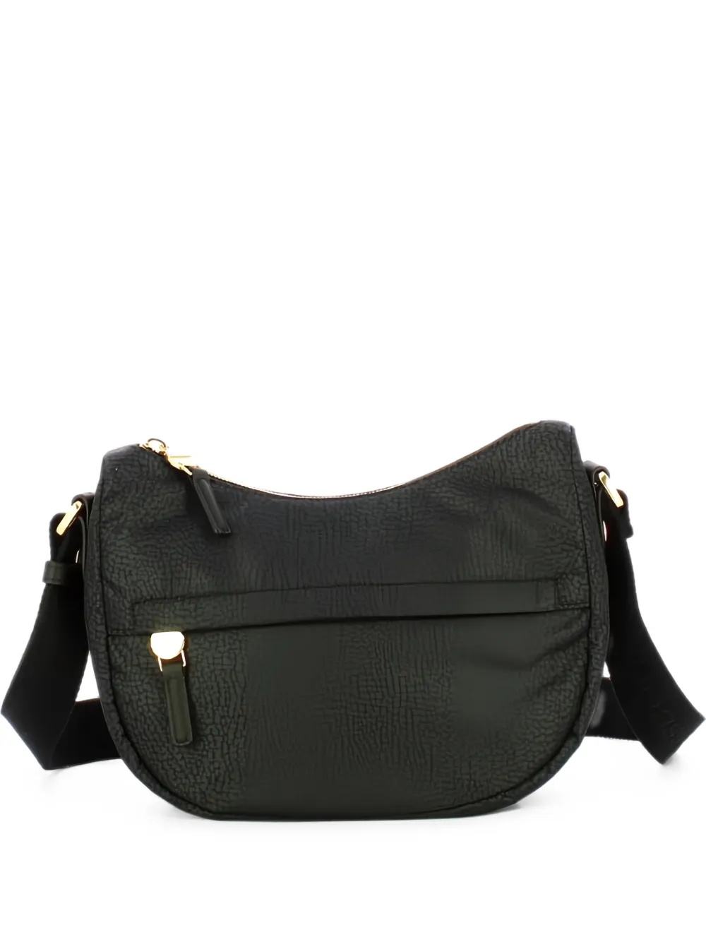 Borbonese B-Club Luna graffiti-print shoulder bag - Nero