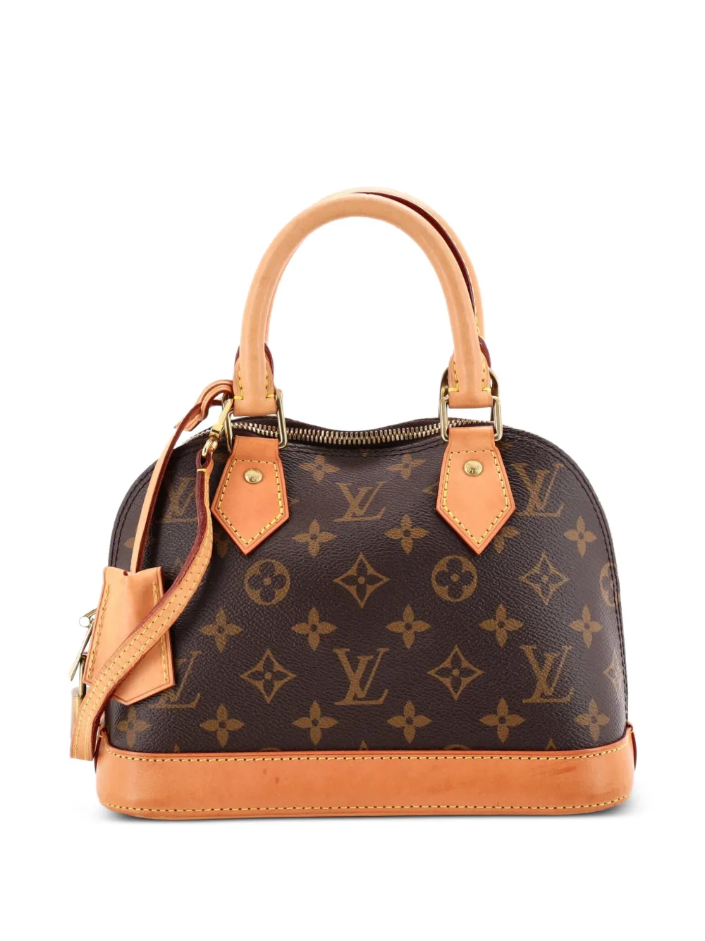 Louis Vuitton Pre-Owned Alma Handbag Monogram Canvas BB crossbody bag - Marrone