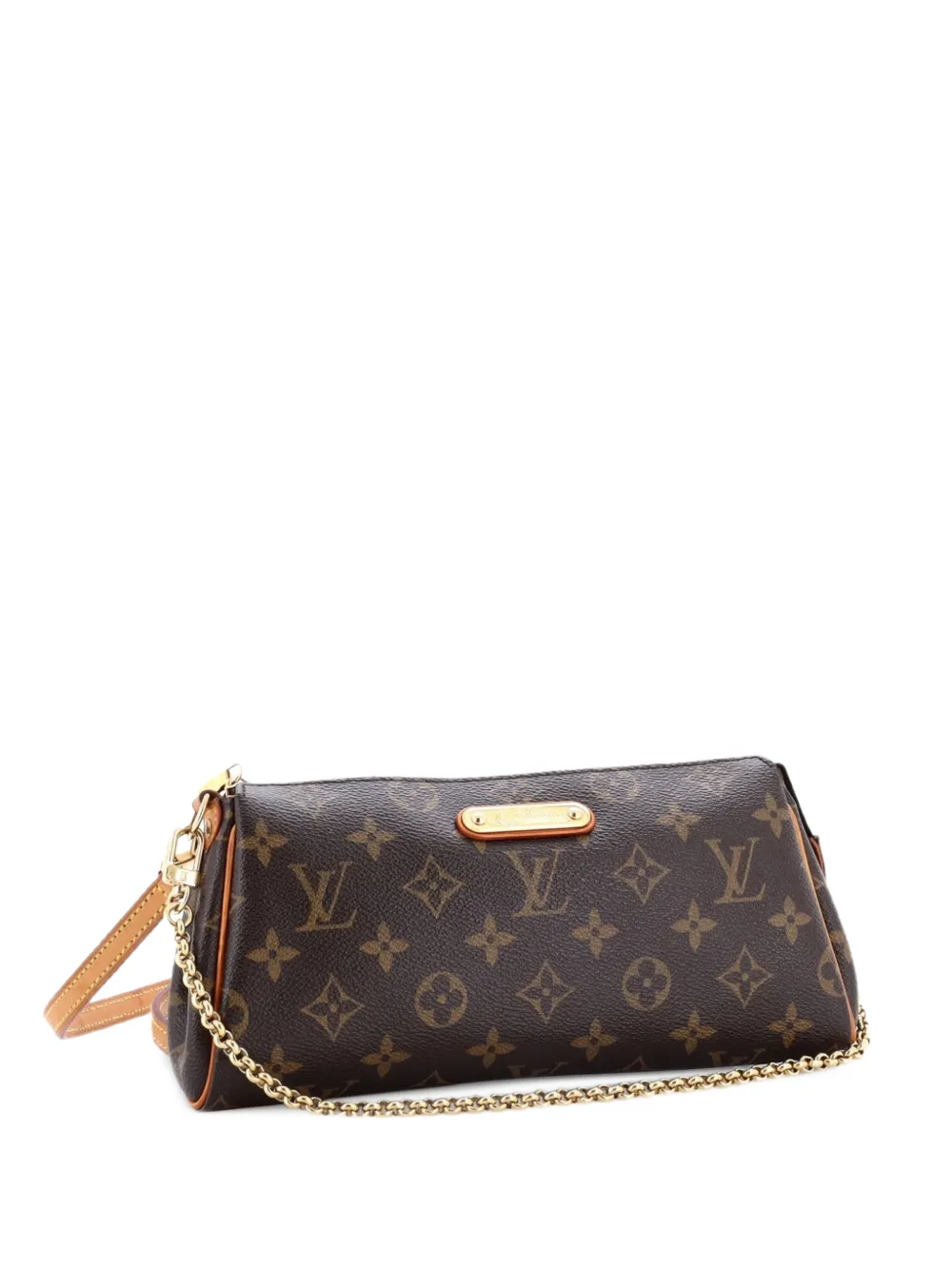 Louis Vuitton Pre-Owned Clutch Eva in tela con monogramma - Marrone