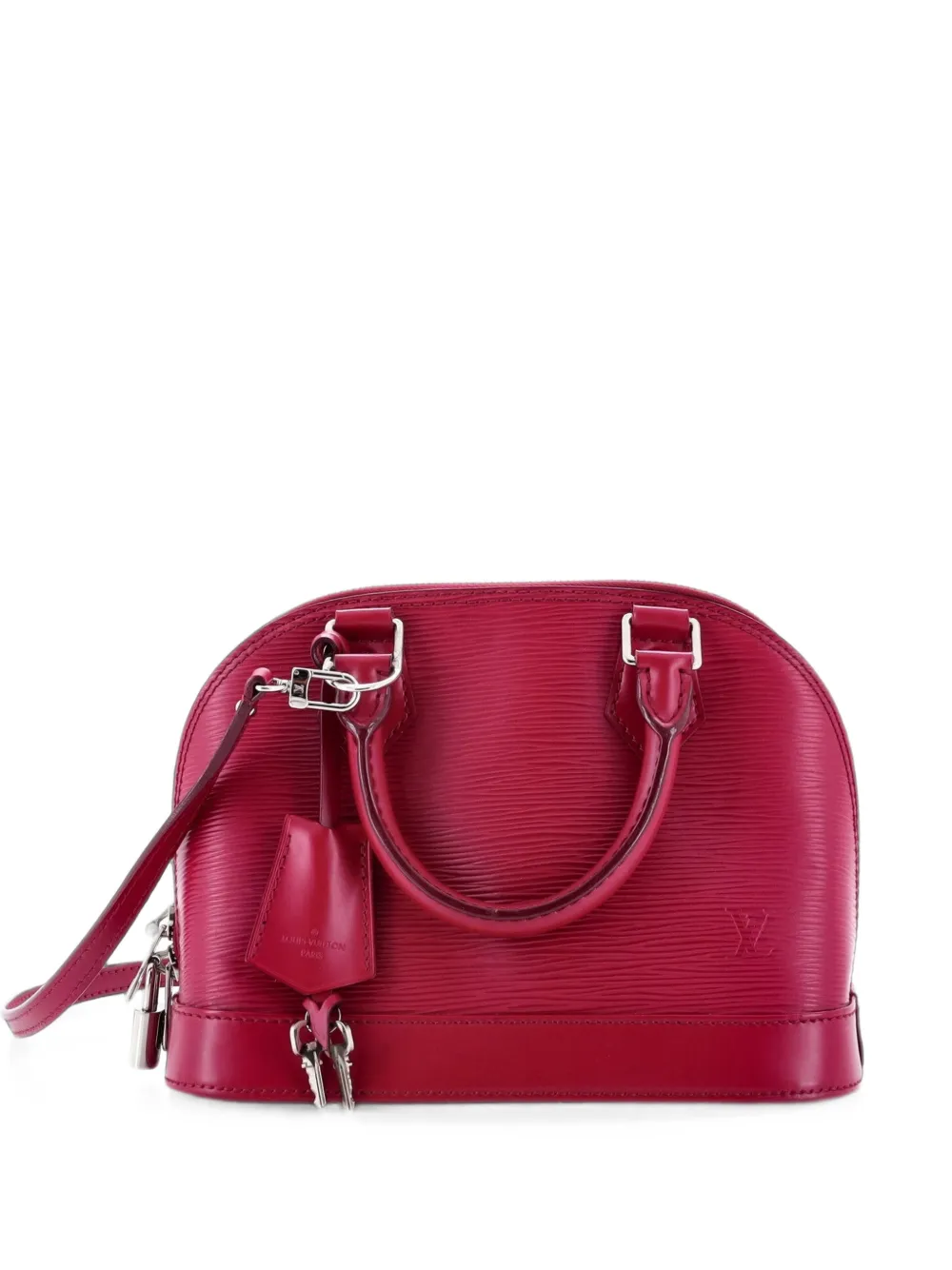 Louis Vuitton Pre-Owned Alma Handbag Epi Leather BB satchel - Red